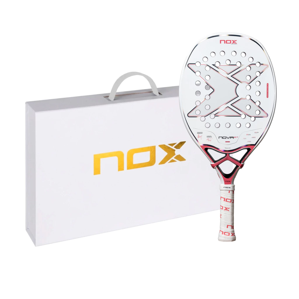 Raquete de Beach Tennis NOVA87 - by Anastasiia Semenova/Elizaveta Kudinova 2026 | NOX