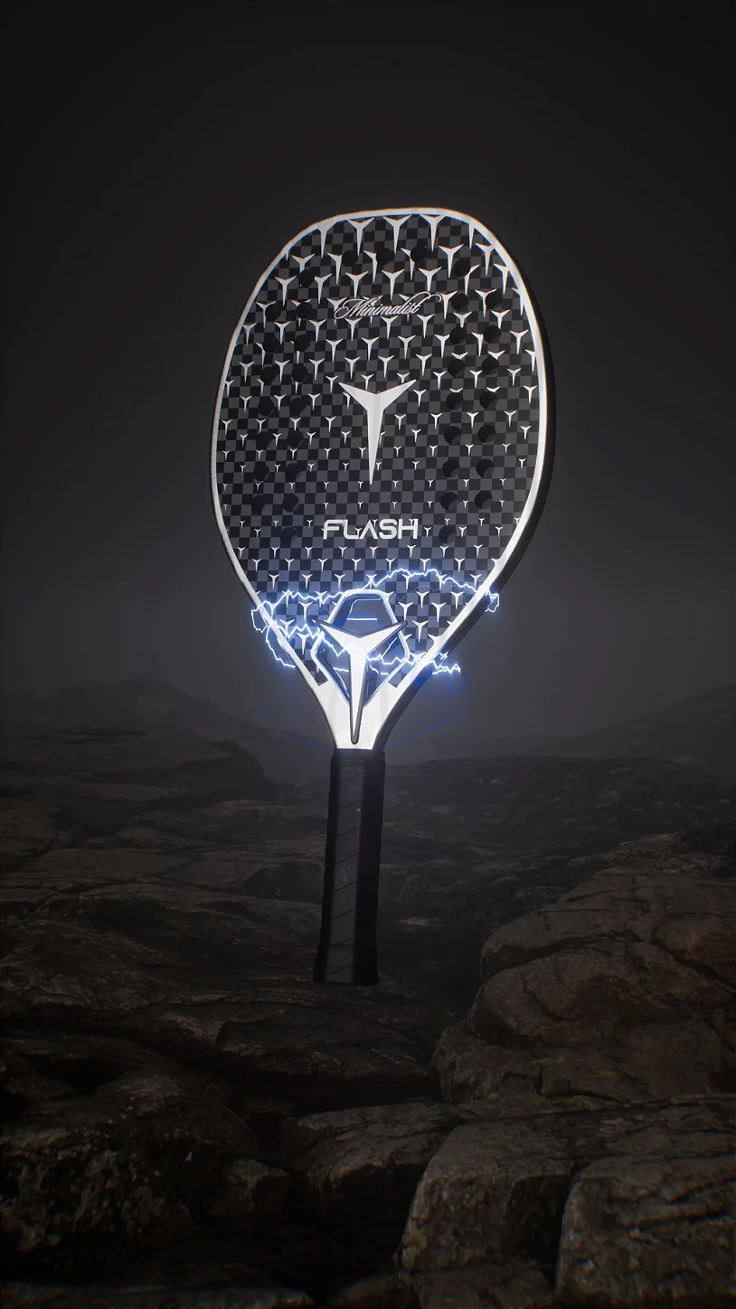 Raquete de Beach Tennis FLASH 2026 | Minimalist