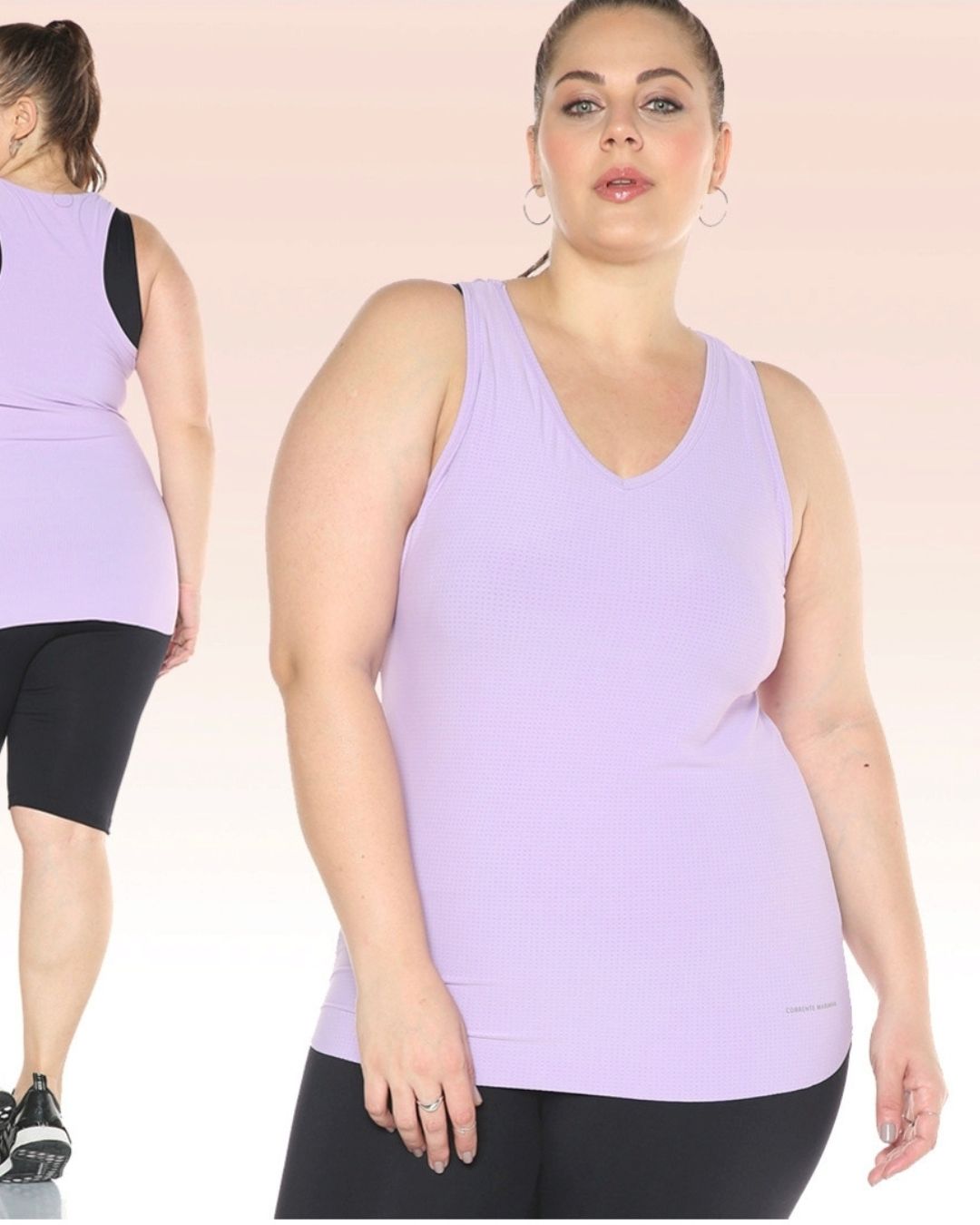 Regata Alongada Plus Size