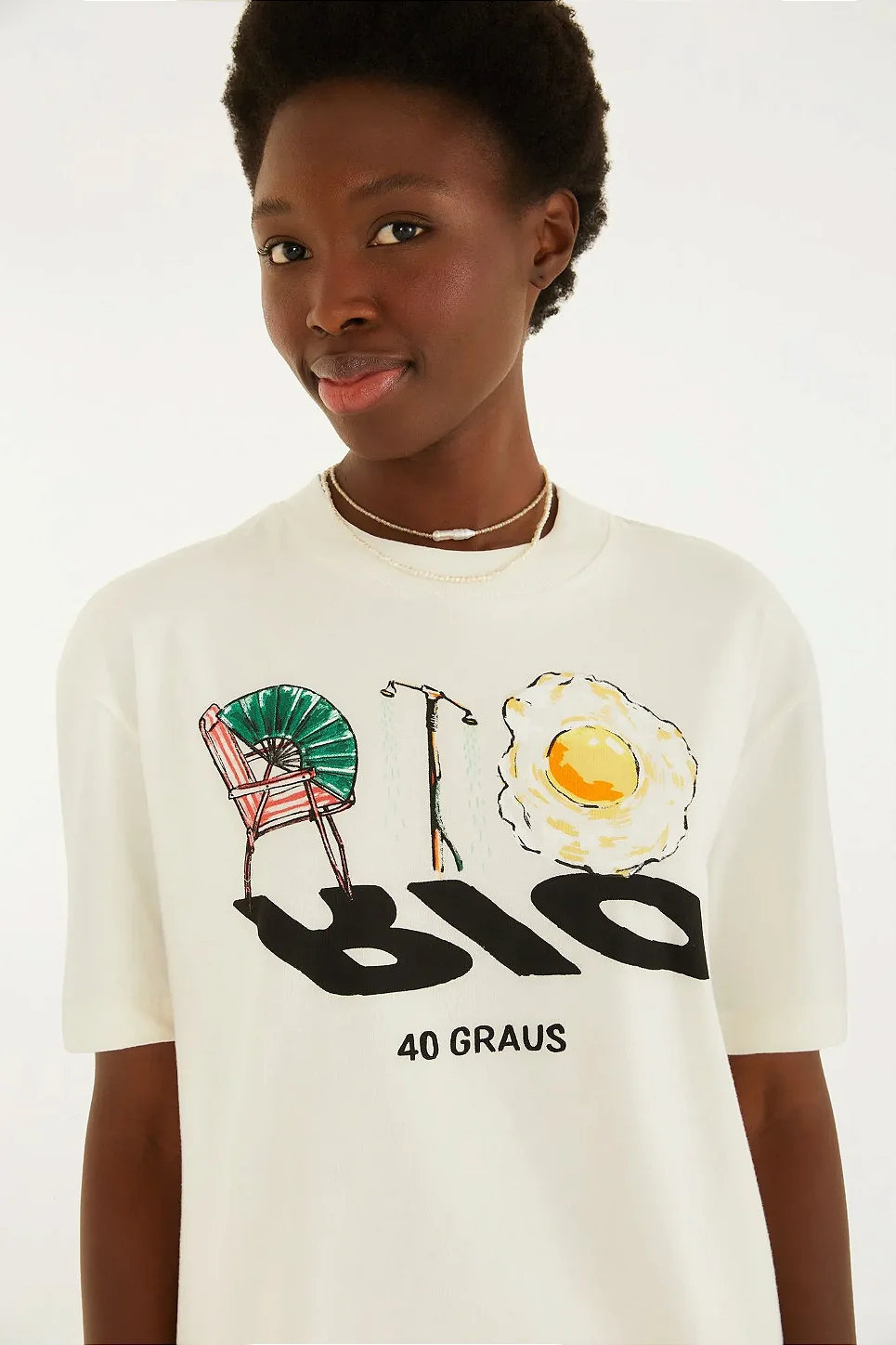 T-Shirt Media Rio 40 Graus