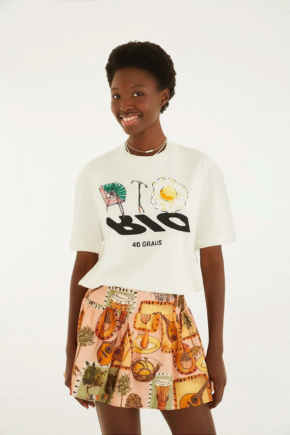 T-Shirt Media Rio 40 Graus