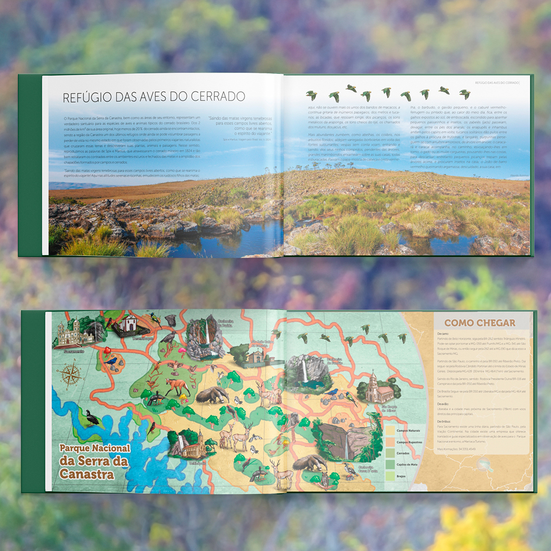 Livro Serra da Canastra - Refúgio das Aves
