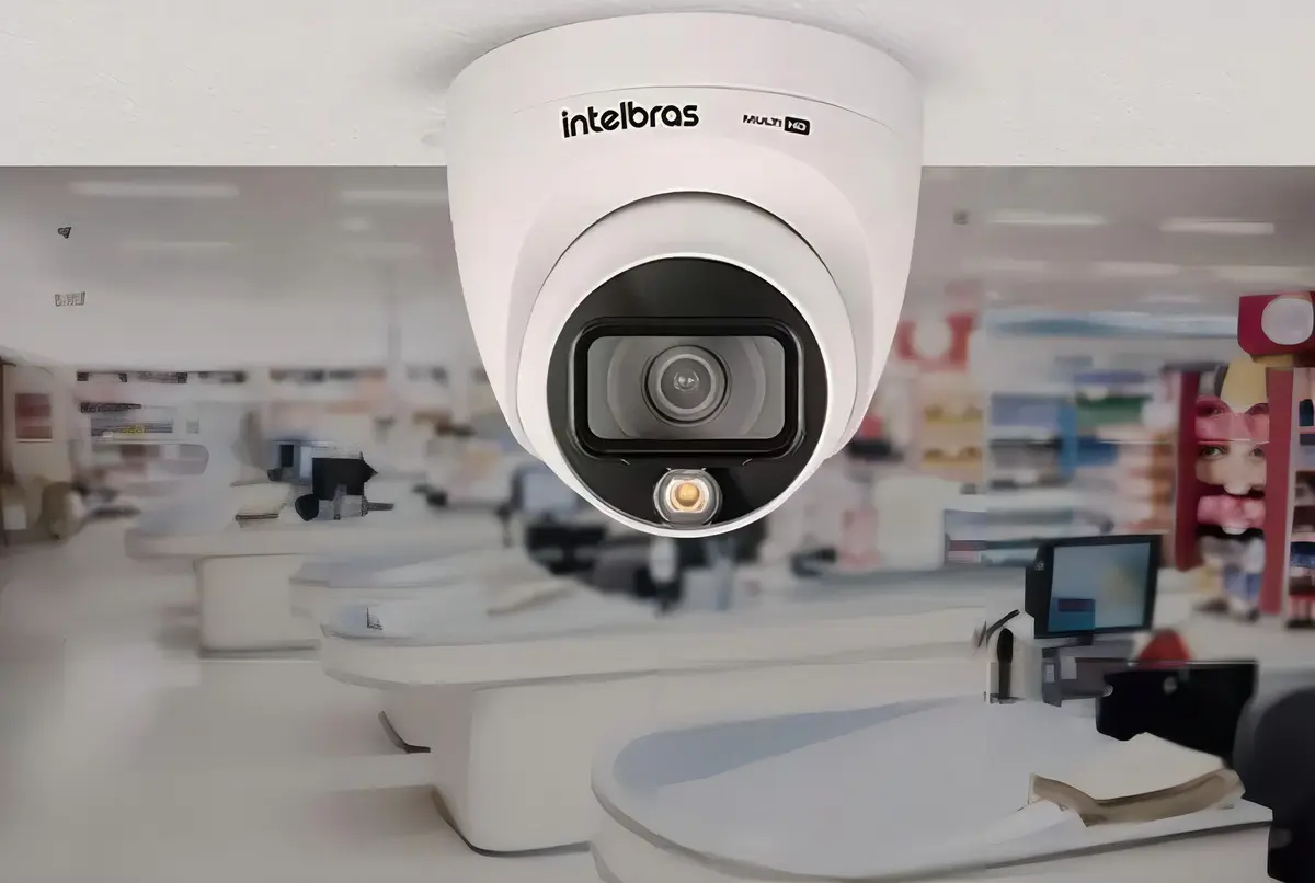 Camera Vhd 1220d Full Color Lente2.8mm Infra 20mts Intelbras Branco