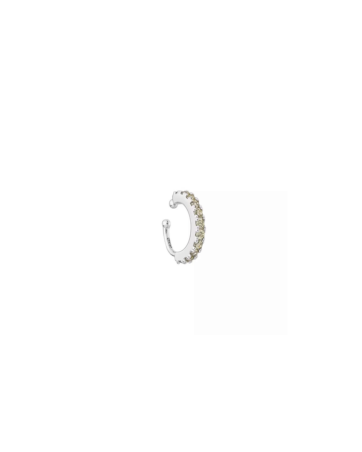 Piercing Fake Yellow Prata 925