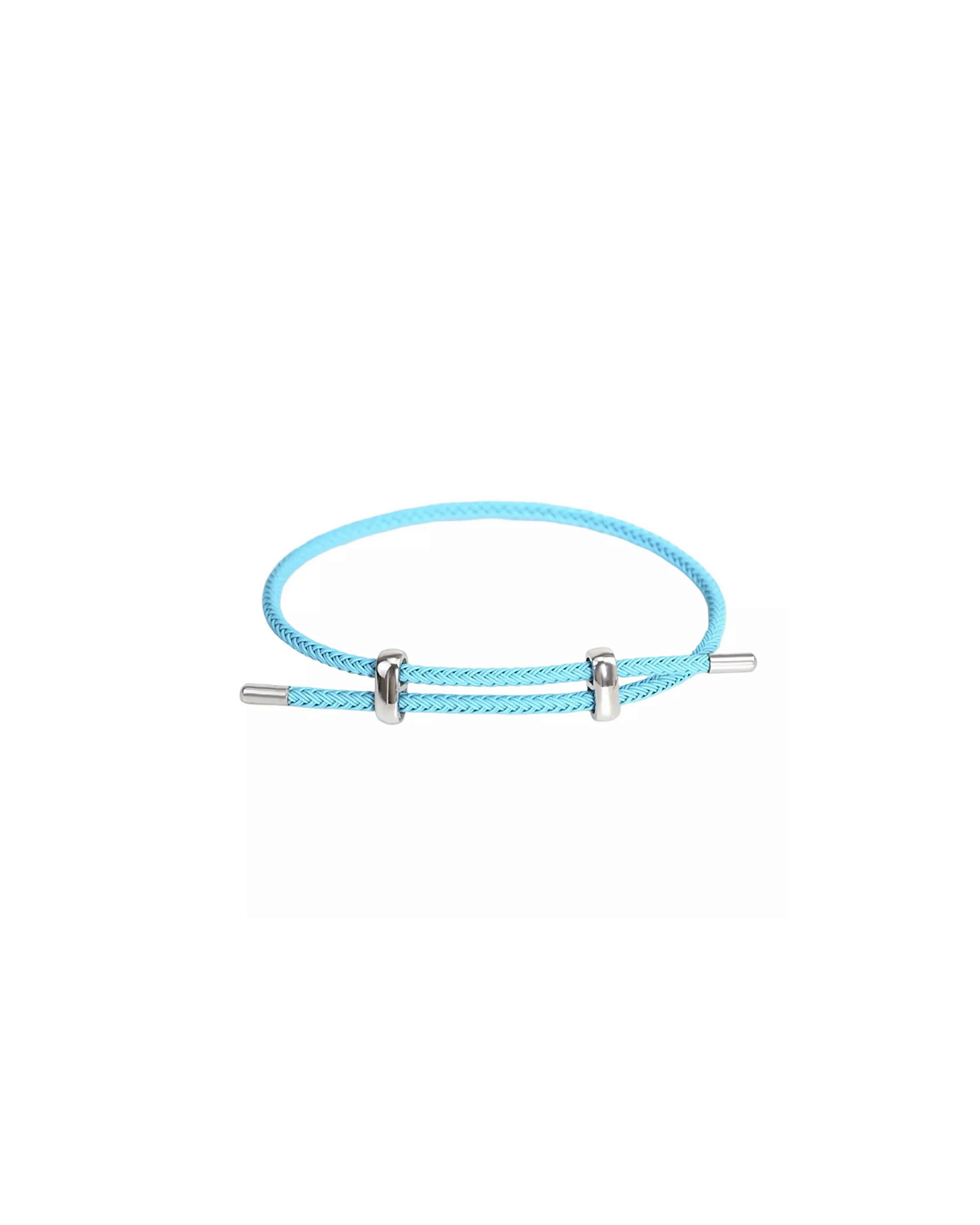 Pulseira Corda de Aço Inoxidável - Azul