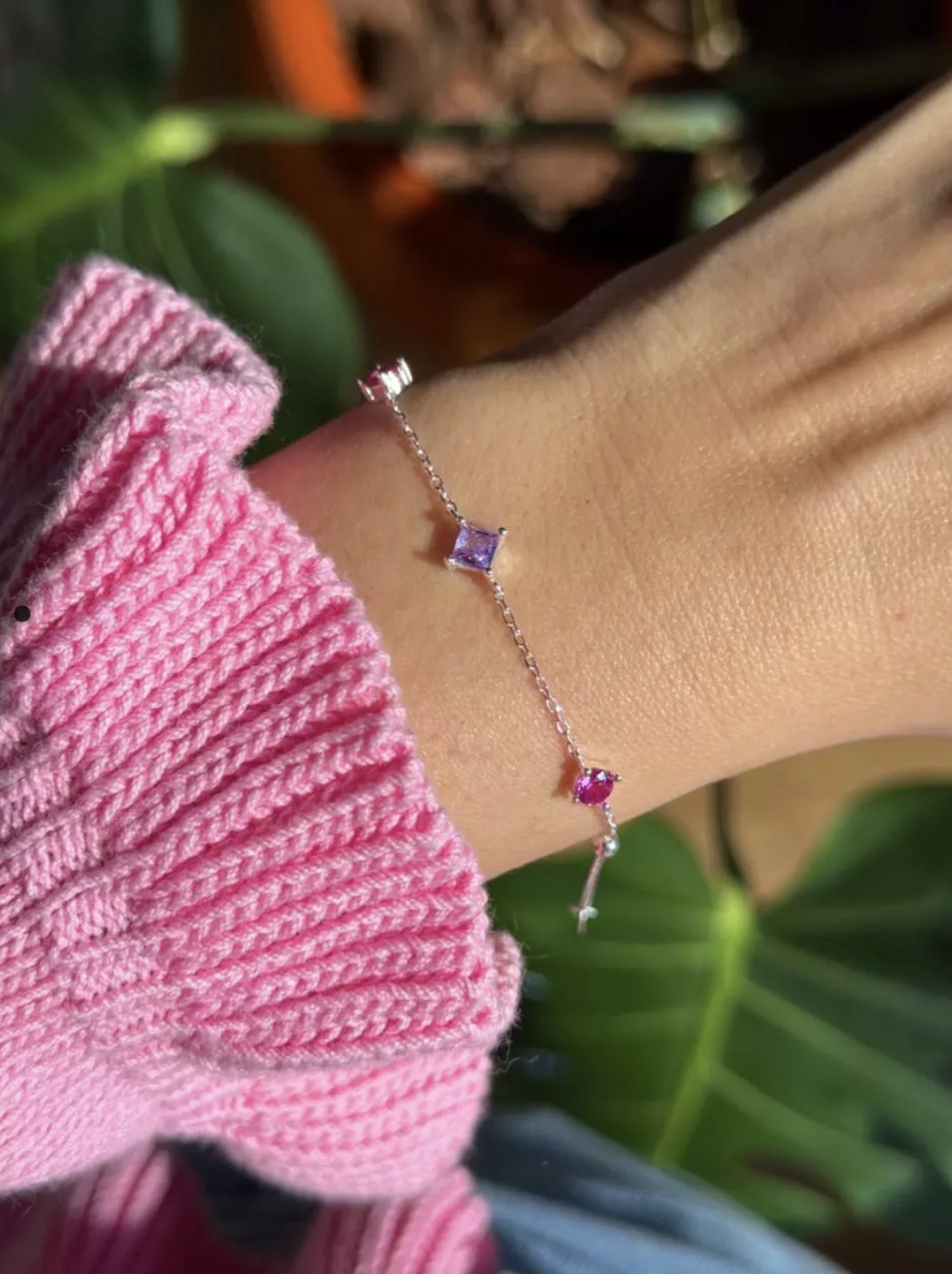 PULSEIRA PRATA BICOLOR