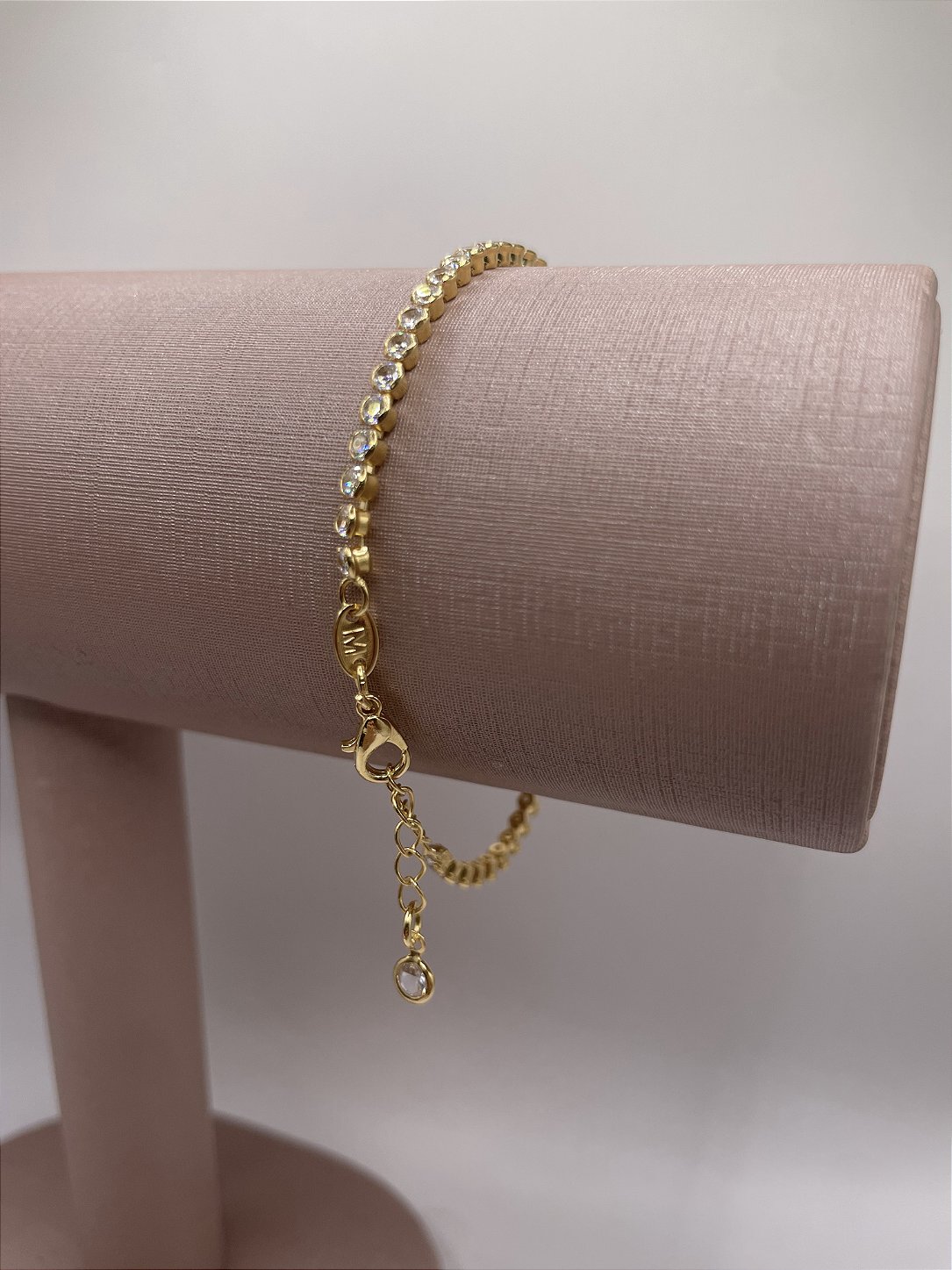 Pulseira Ponto de Luz Banho de Ouro