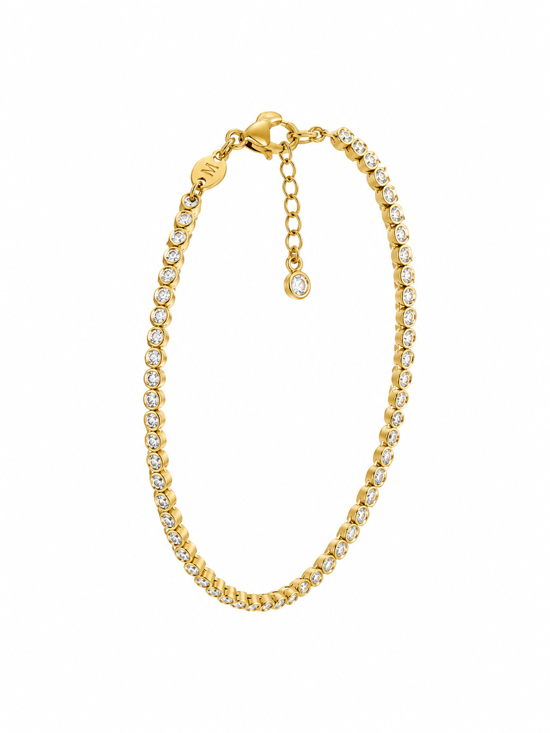 Pulseira Ponto de Luz Banho de Ouro