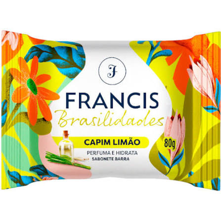 SBT.FRANCIS BRASILIDADES CAPIM LIMAO 1X80G