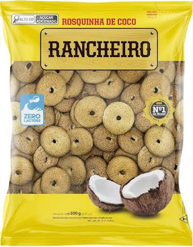 BISC.RANCHEIRO ROSQUINHAS DE COCO 1X500G