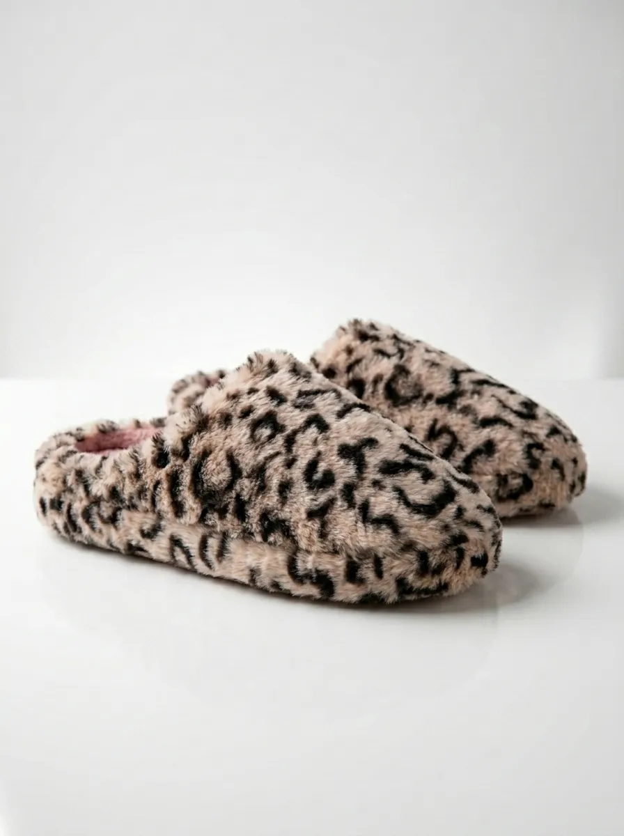 Pantufa Feminina Gasf Forrada Em Lã Chinelo Pantufa Once