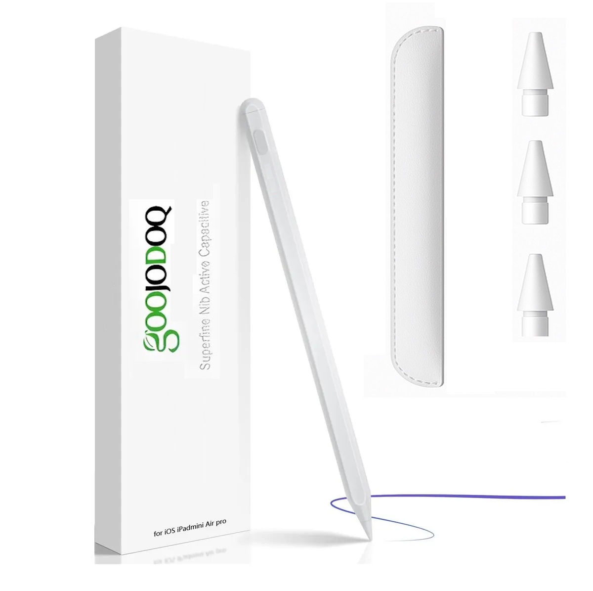 Caneta Para Ipad Palm Rejection 1.0mm Branca