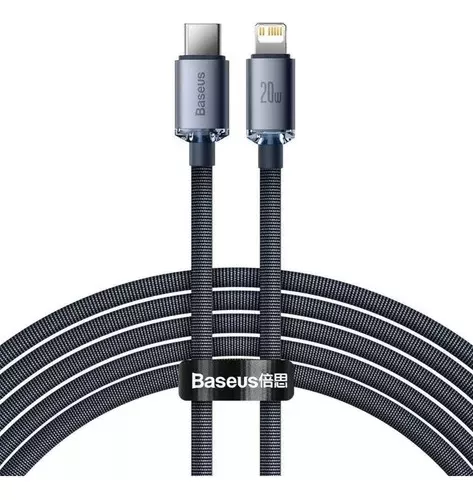 Cabo Baseus 20w Pd Usb C Lightning Para iPhone - 2 Metros