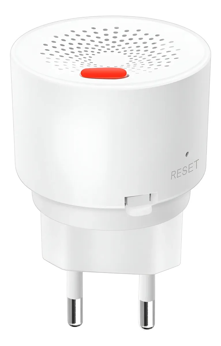 Sensor Detector Vazamento De Gás Inteligente Wifi Tuya App