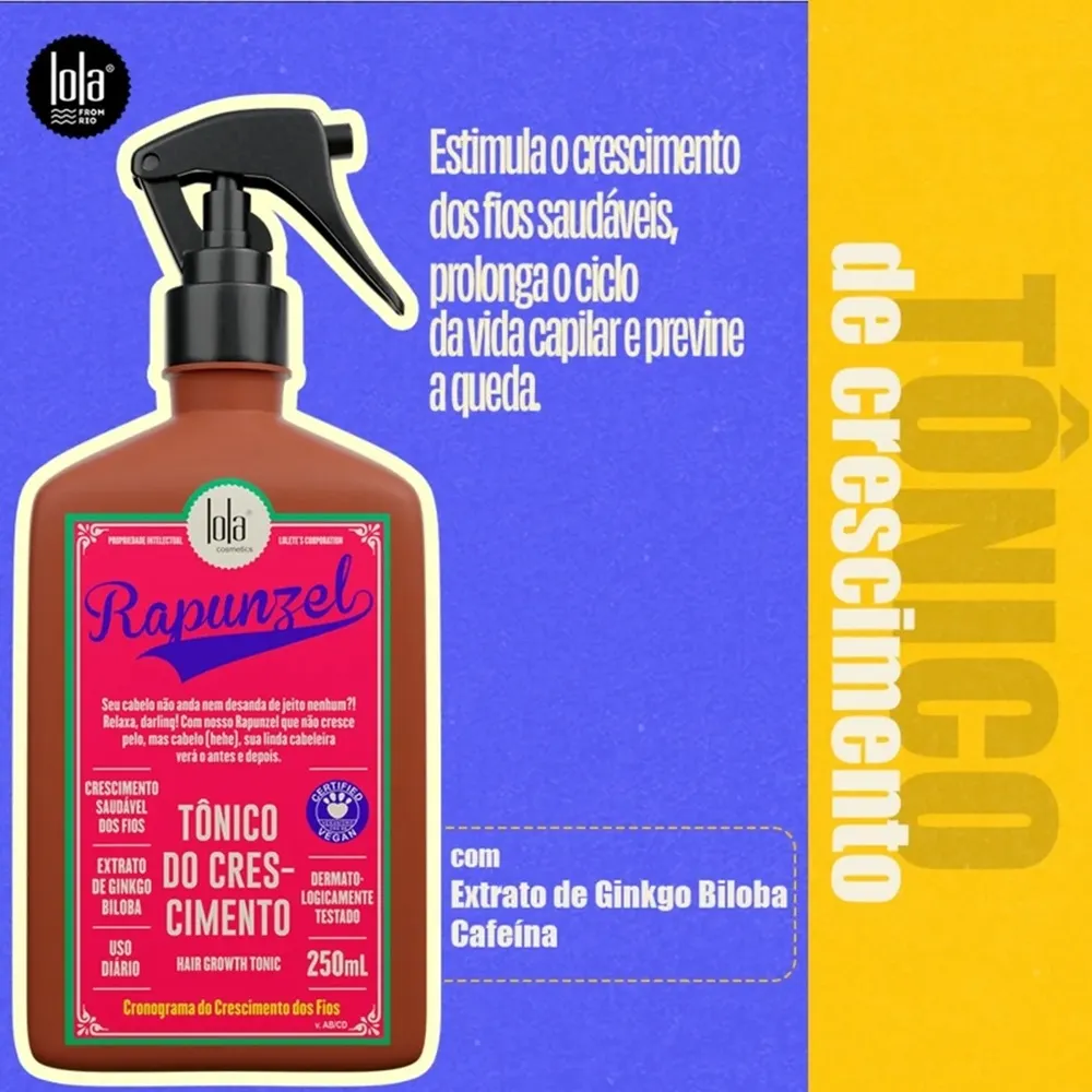 Tônico do Crescimento Rapunzel (Lola) - 250mL