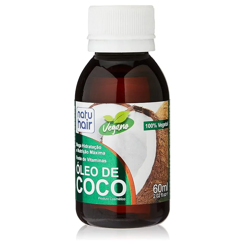 Óleo de Coco para cabelos (NatuHair) - 60mL