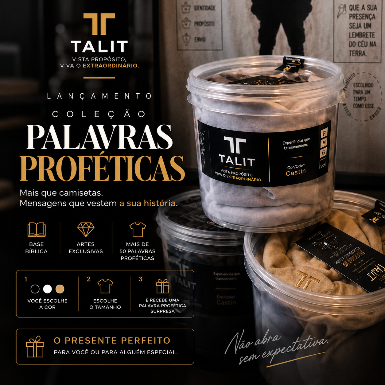 Palavra Profética TALIT - Branca