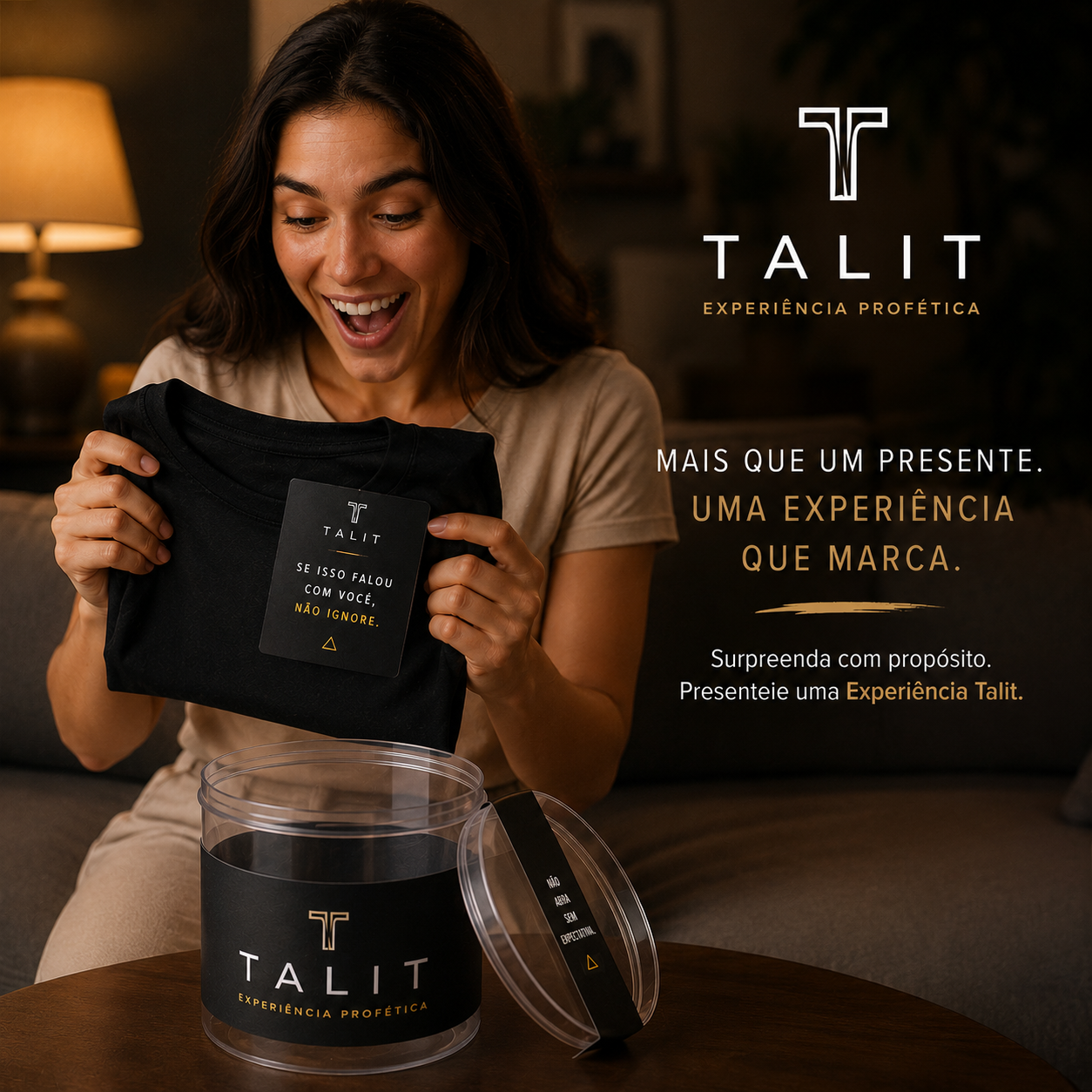 Palavra Profética TALIT - Preta