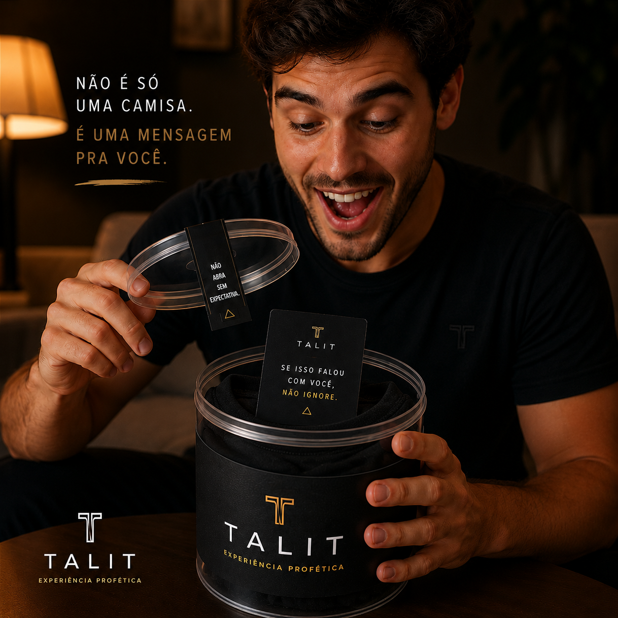 Palavra Profética TALIT - Preta