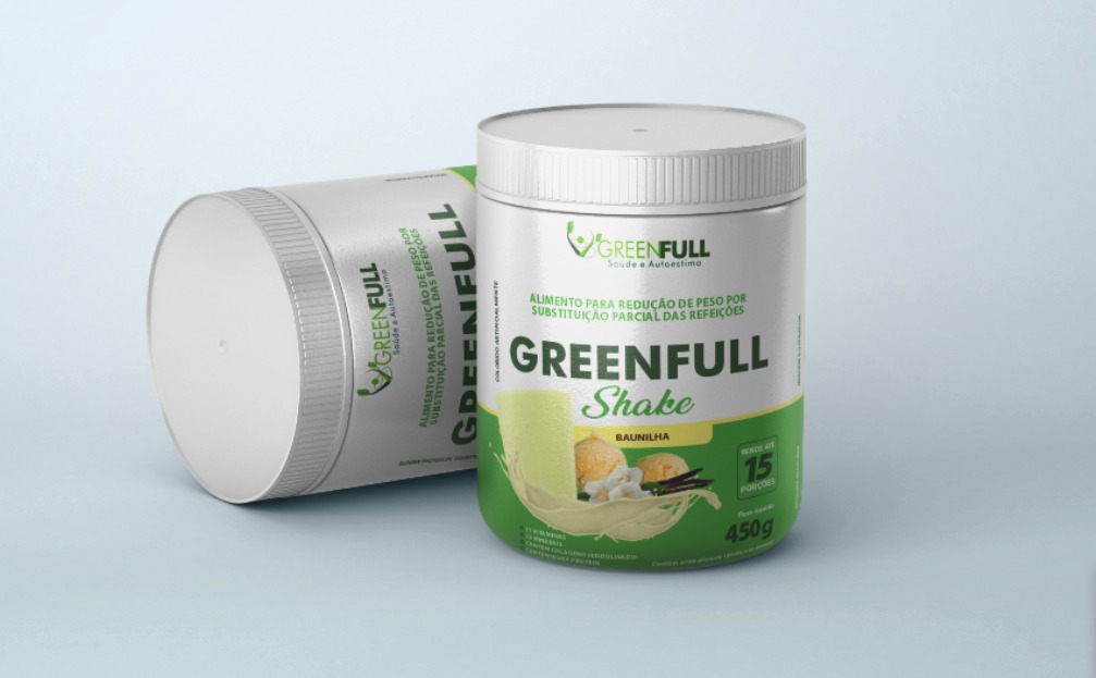 *Shake Greenfull* .Baunilha