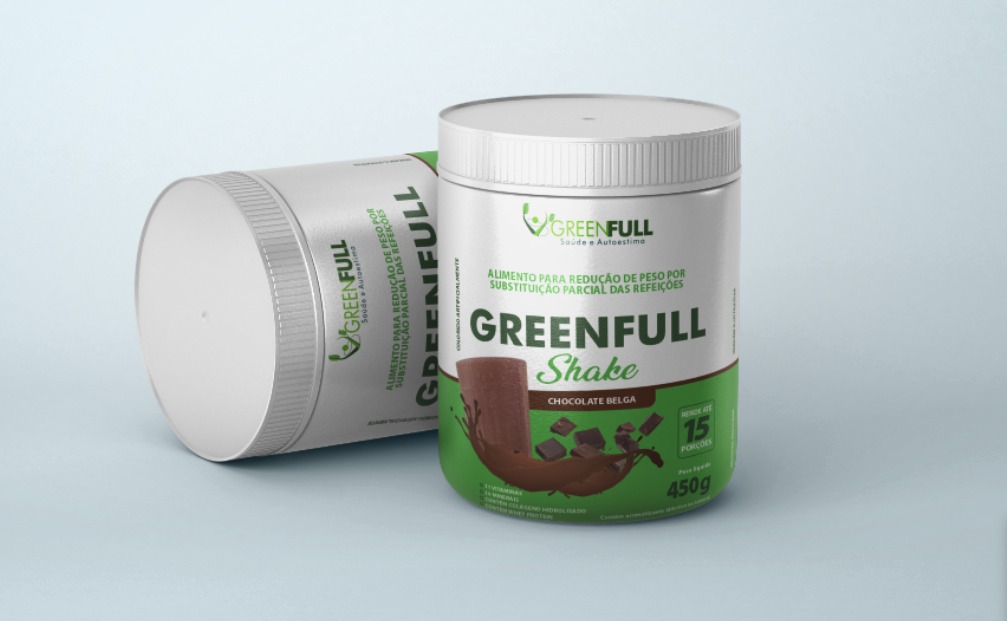 *Shake Greenfull*.Chocolate Belga