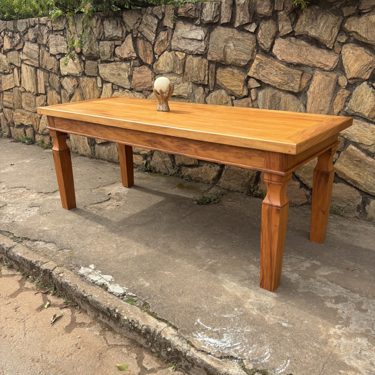 Mesa 200x80 em Madeira de Demolição