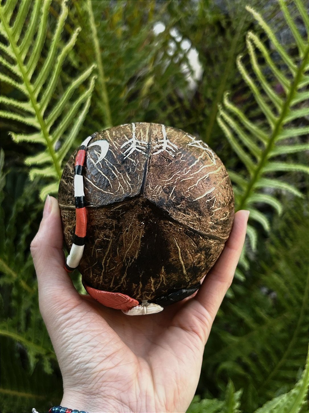 Coité Artesanal Cobra Coral