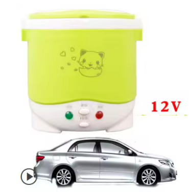 Mini panela de arroz elétrica para viagens