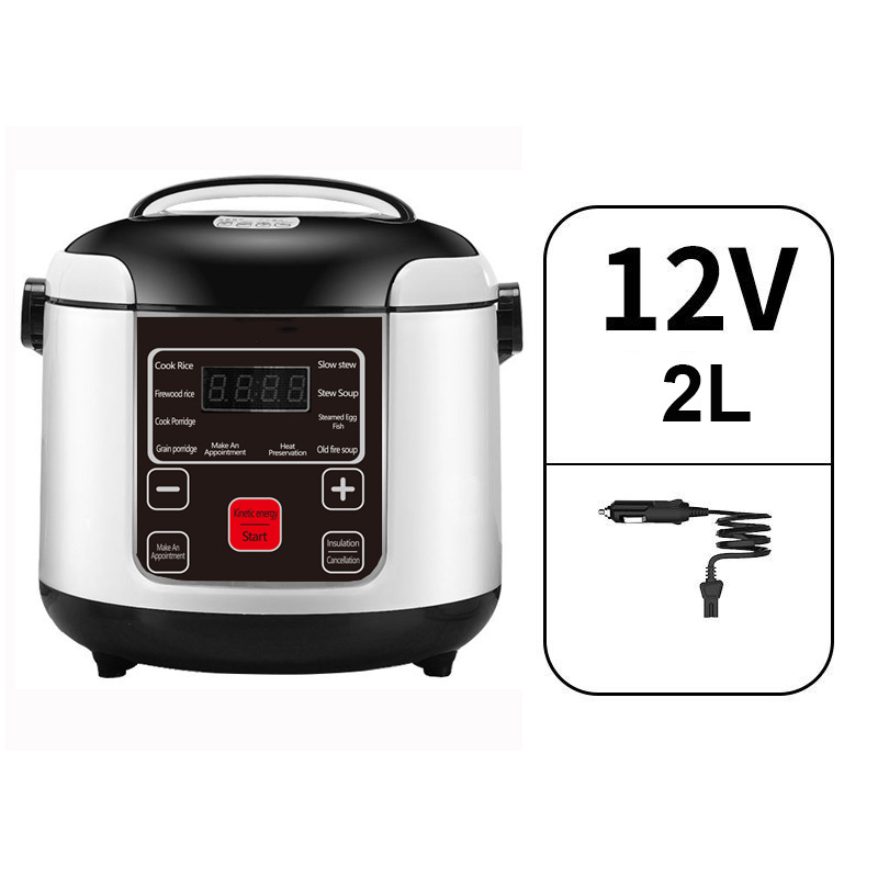 Mini panela de arroz elétrica para viagens