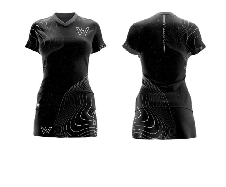 COLEÇÃO BLACK SEA PRETO - CONJUNTO FEMININO