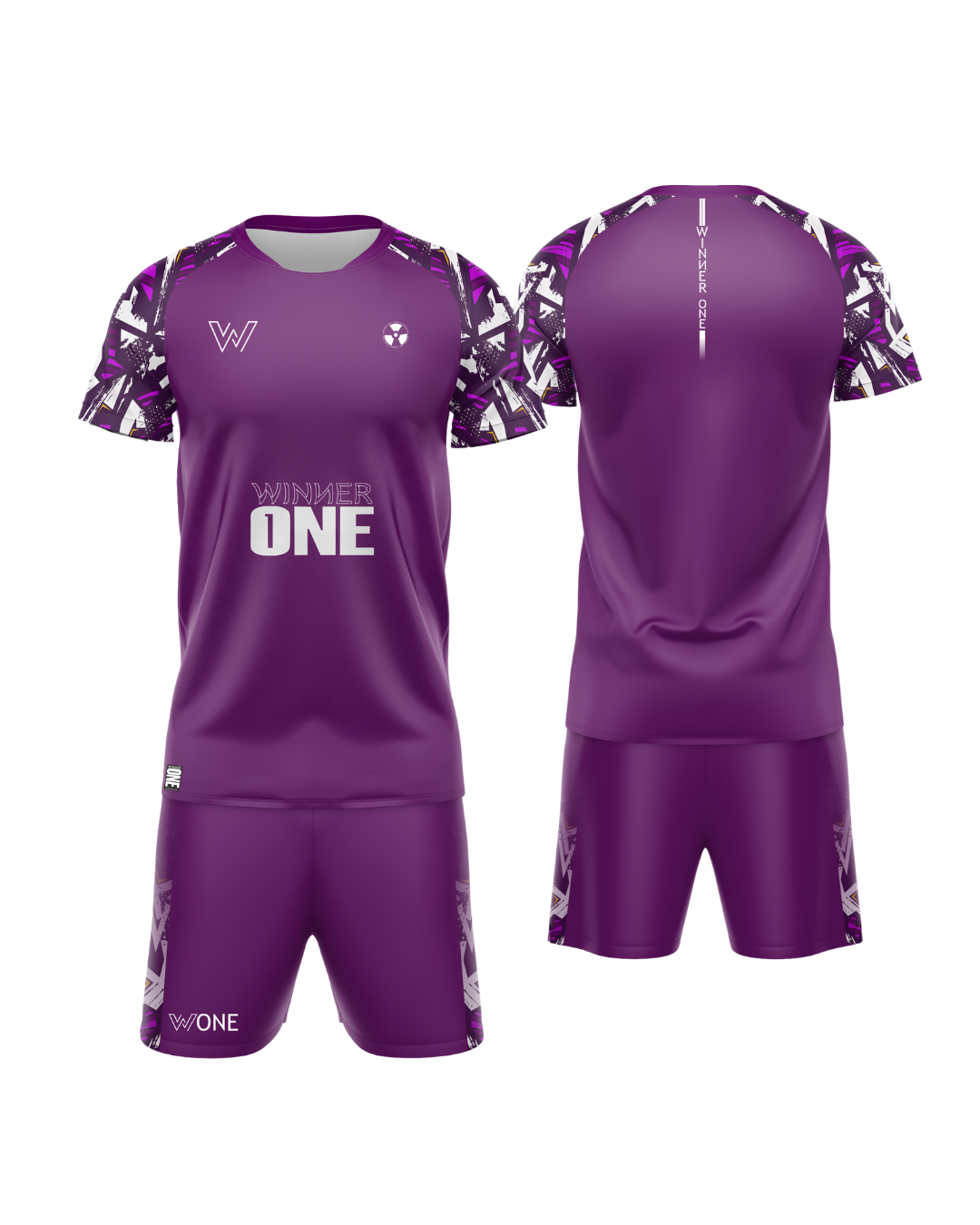 COLEÇÃO PURPLE RADIATION - CONJUNTO MASCULINO ROXO
