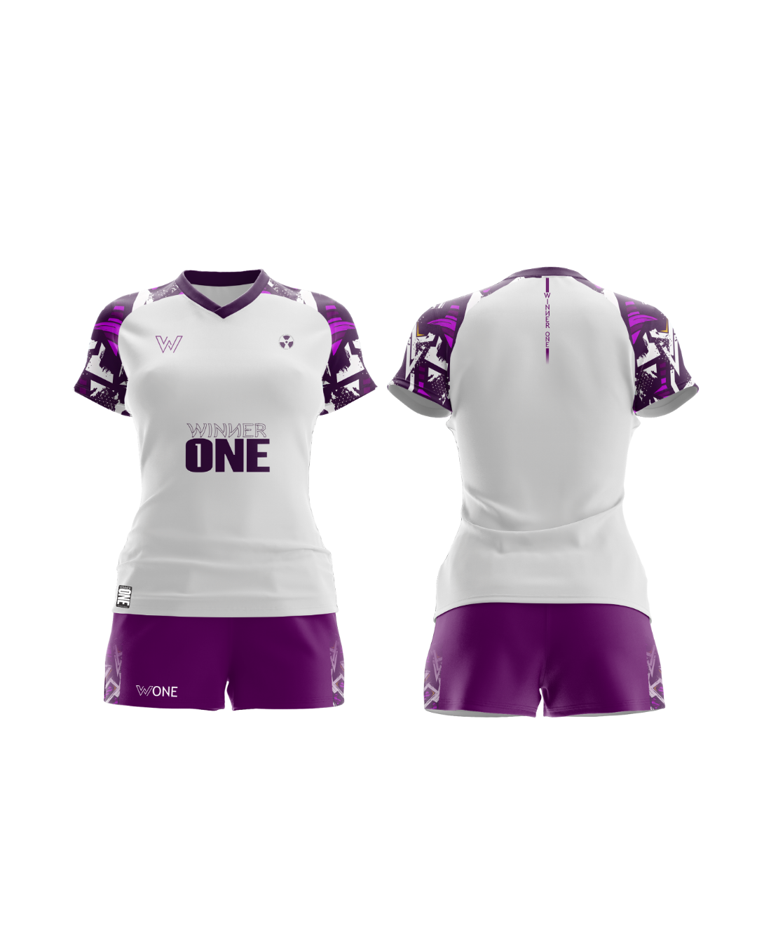 COLEÇÃO PURPLE RADIATION - CONJUNTO FEMININO BRANCO
