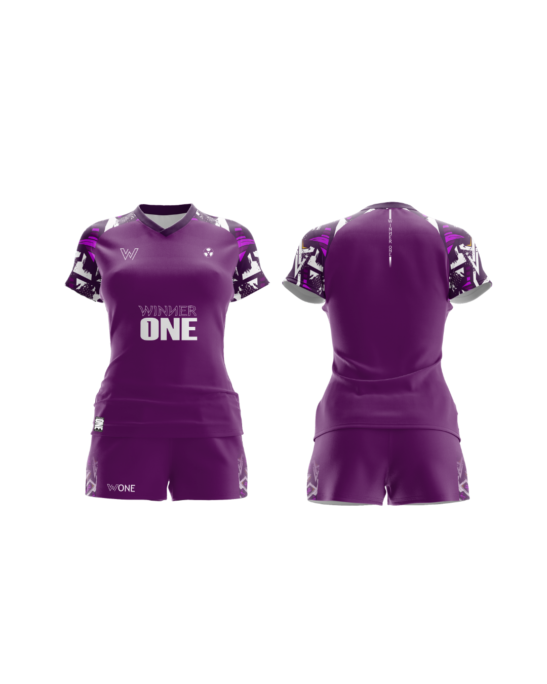 COLEÇÃO PURPLE RADIATION - CONJUNTO FEMININO ROXO