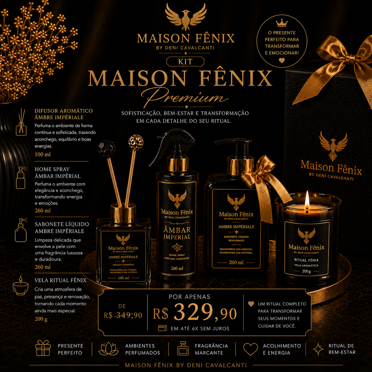 KIT MAISON FÊNIX PREMIUM