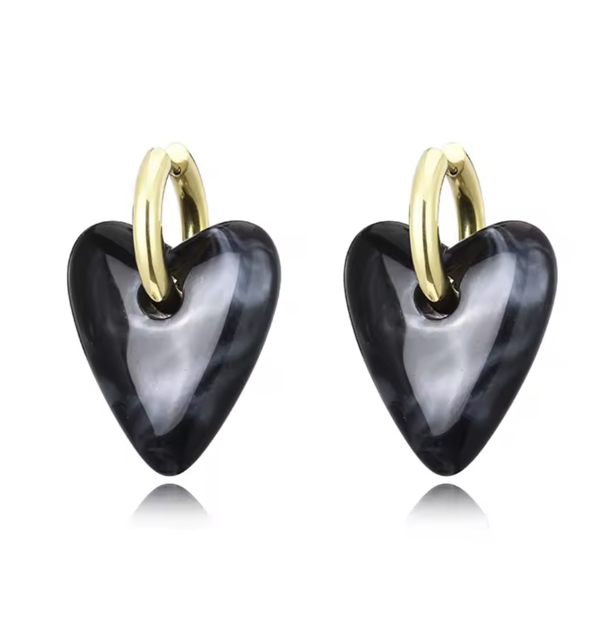 Argola Chunky Heart
