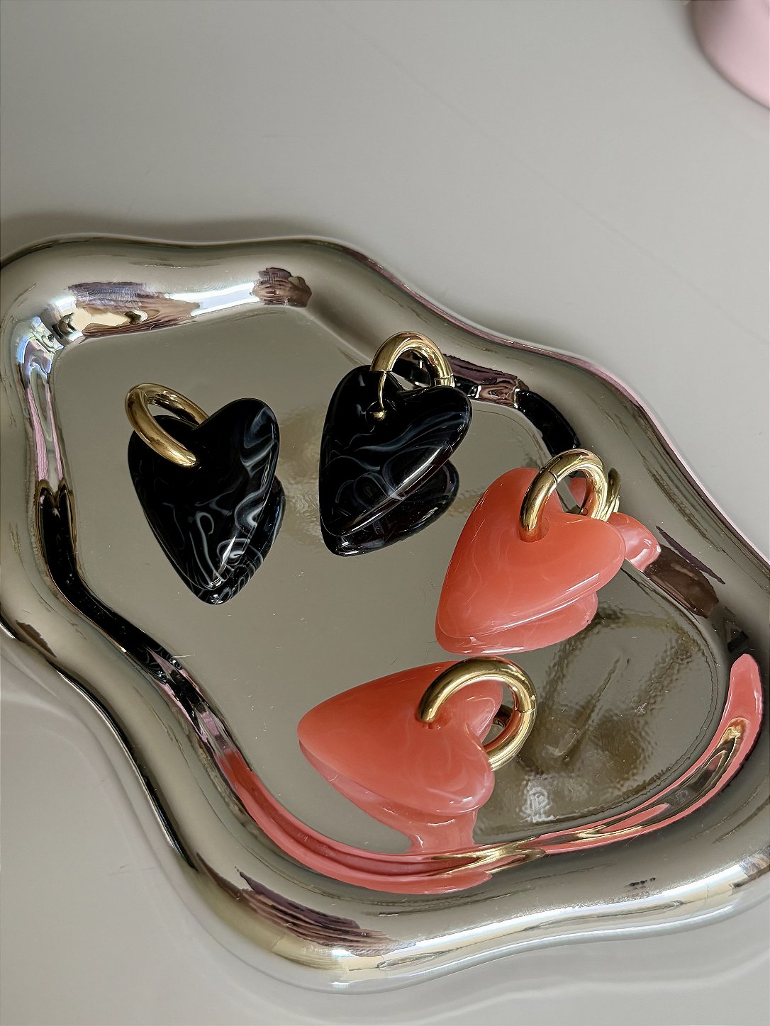 Argola Chunky Heart