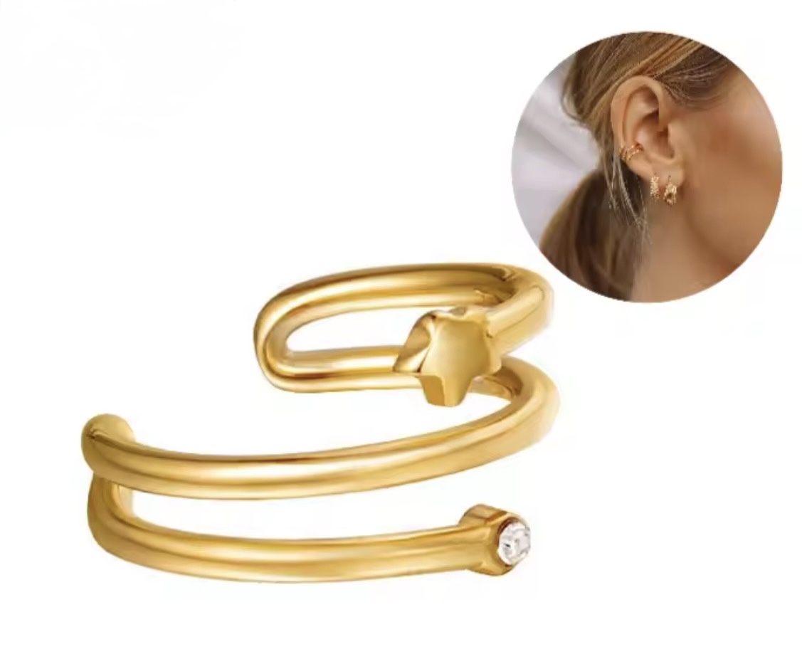 Ear Cuff Orbit Star