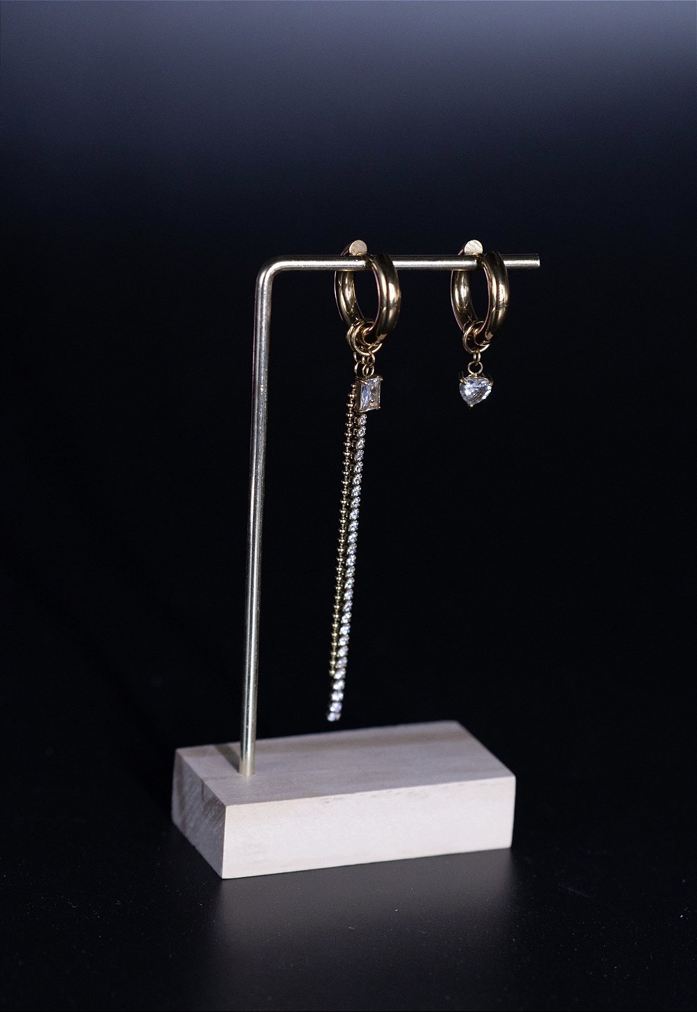 Argola Assimétrica Cascata