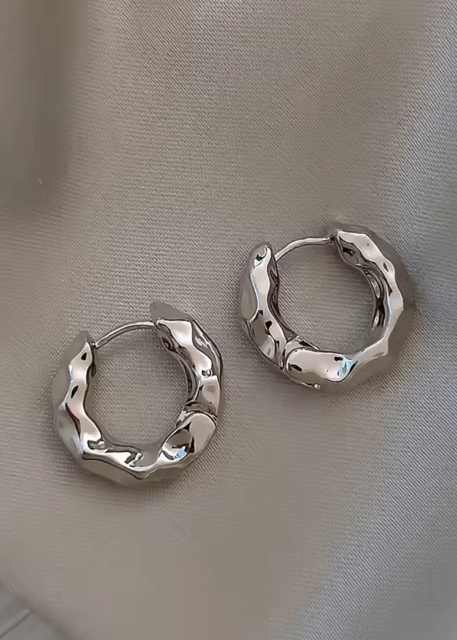 Argola Crushed Metal