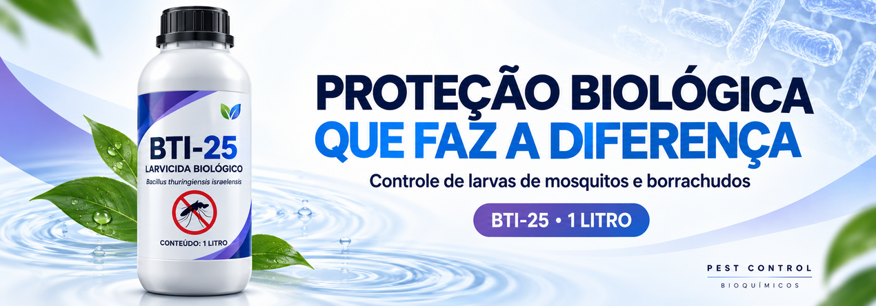 BTI combate mosquitos pernilongos aedes