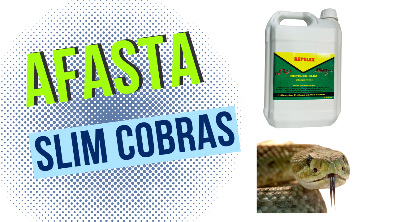 slim Repelente para afastar sapos pererecas e cobras em geral