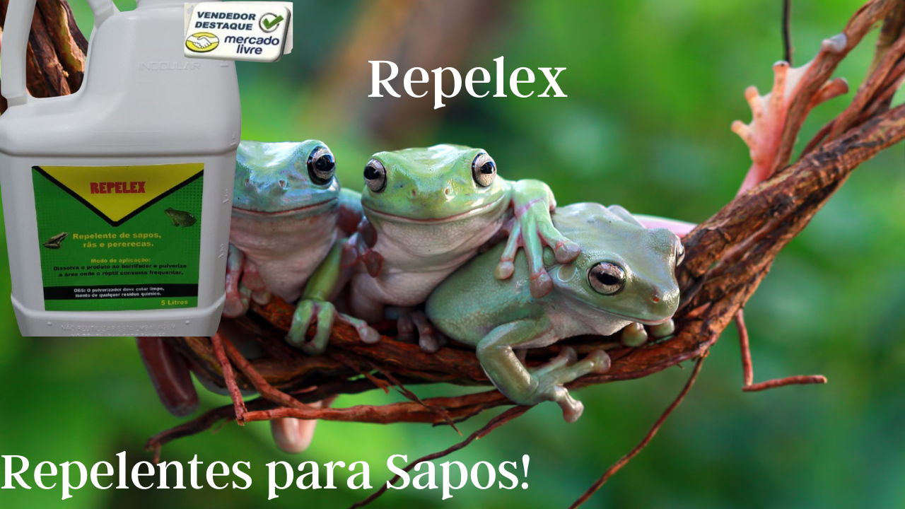 Slim Sapos Repelente Contra Sapos E Pererecas Rãs E Outros