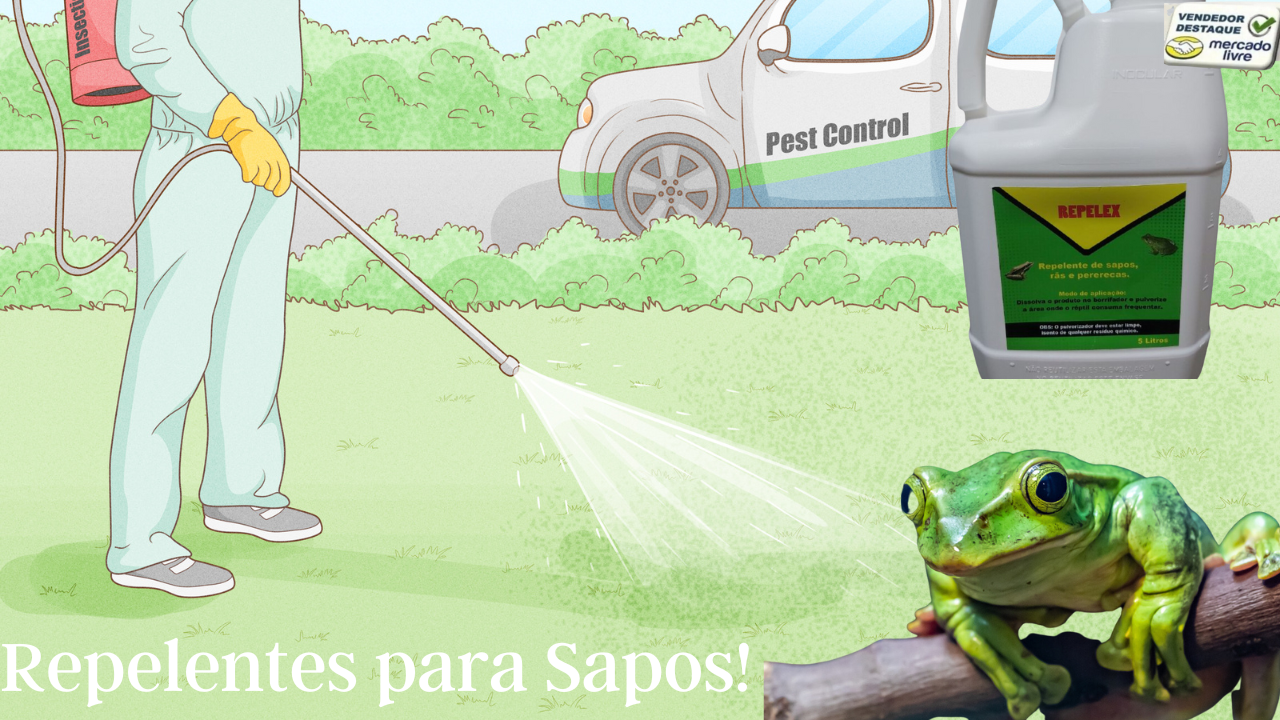 Slim Sapos Repelente Contra Sapos E Pererecas Rãs E Outros