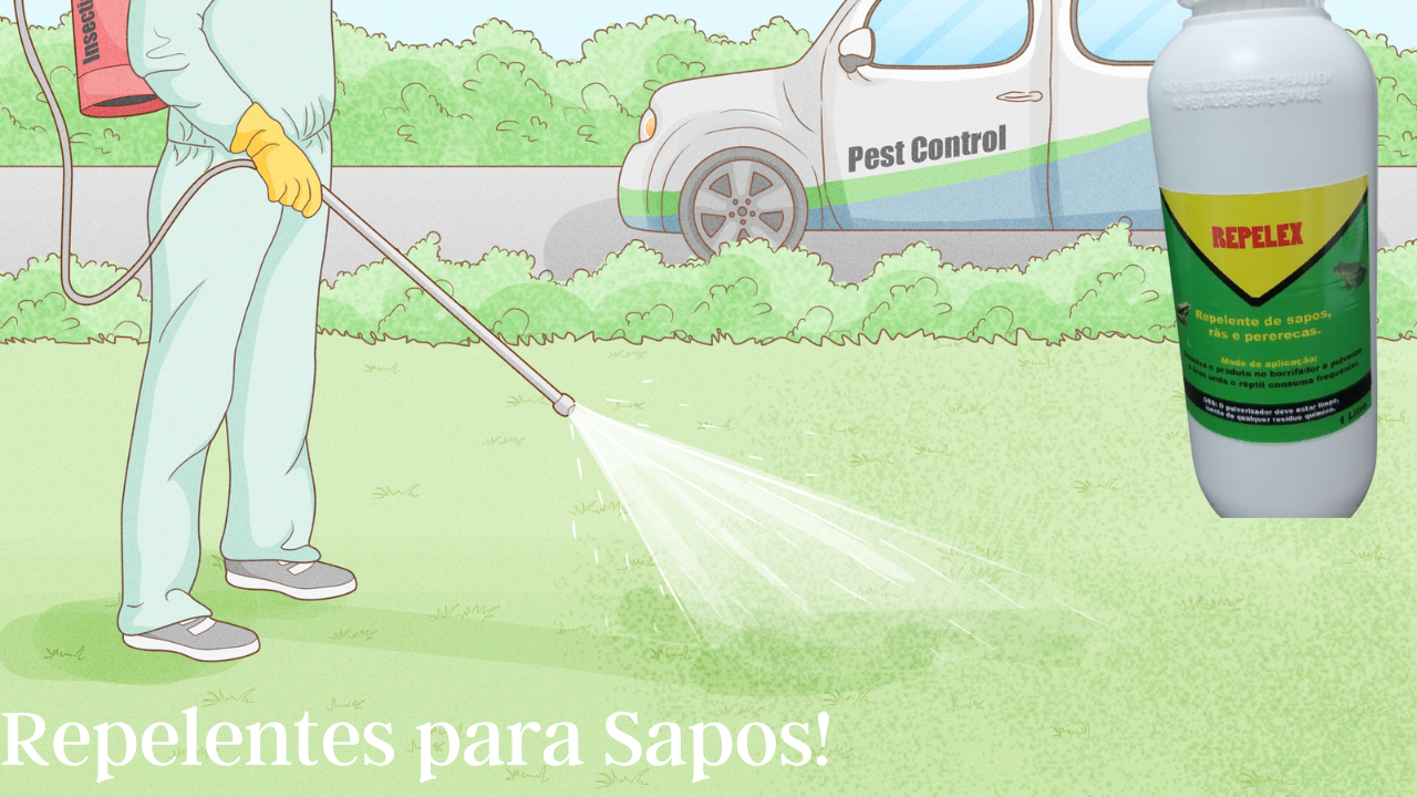 Sapos Repelente Contra Sapos E Pererecas Rãs E Outros 1lt