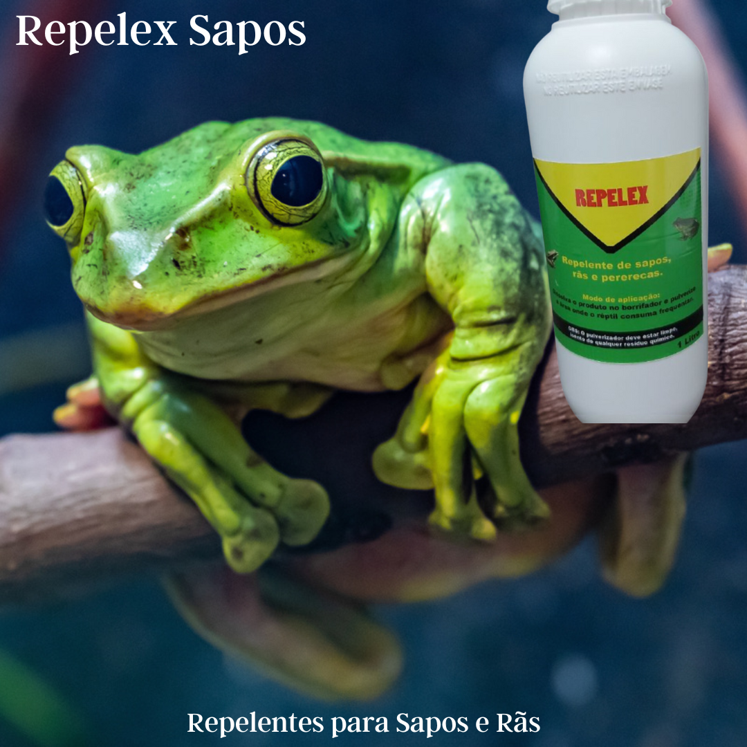 Sapos Repelente Contra Rãs Sapos E Pererecas e Outros 1lt