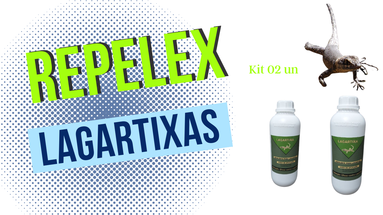 Para Afastar Lagartixa 01 lt Repelente Liquido Específico