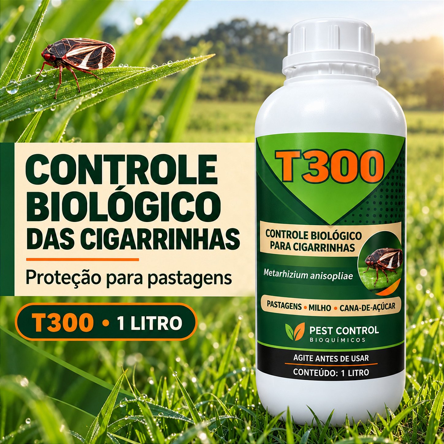 cigarrinhas Controle Biológico Da Cigarrinha Da Pastagem grama milho e cana
