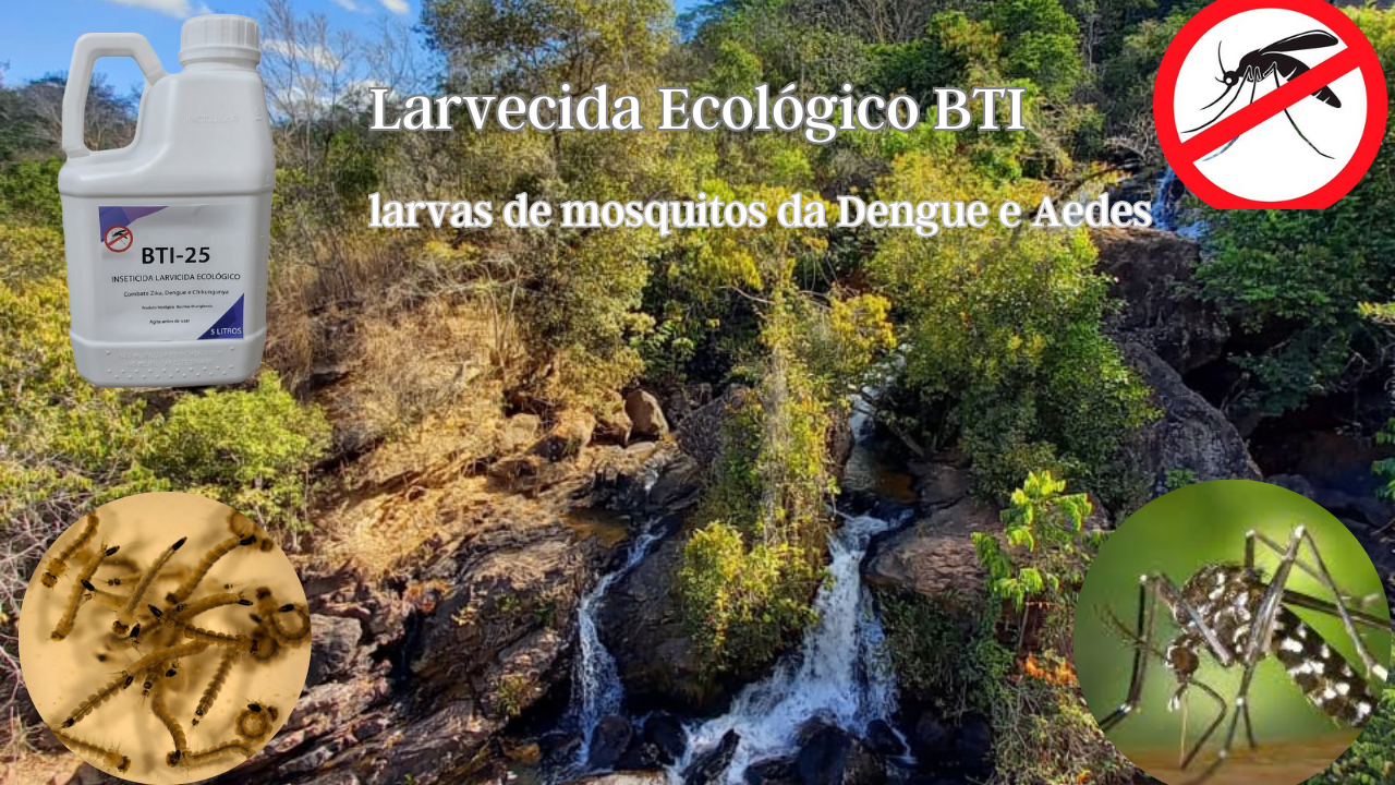 BTI-25 – Larvicida para Mosquitos, Dengue, Zika e Chikungunya