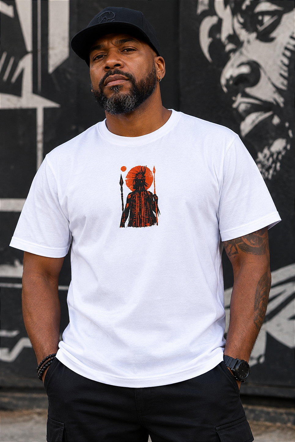 Camiseta Rei – Coleção Raízes | Estilus Black