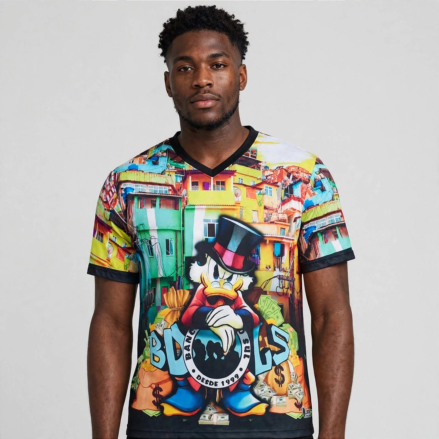 Camiseta Tio Patinhas Colorida – Estilus Black